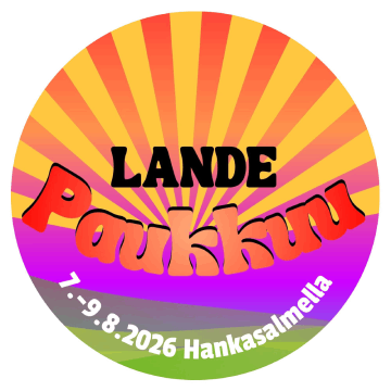 Lande paukkuu -logo